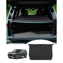 Powerty Cargo Cover for Mitsubishi Outlander 2014-2020 (Manual Liftgate Only) Trunk Cover Retractable Rear Shield Shade (Not Fit Electric Liftgate or Outlander Sport)