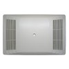 Broan S97013581 Bathroom Fan Cover Grille Assembly Kit, White