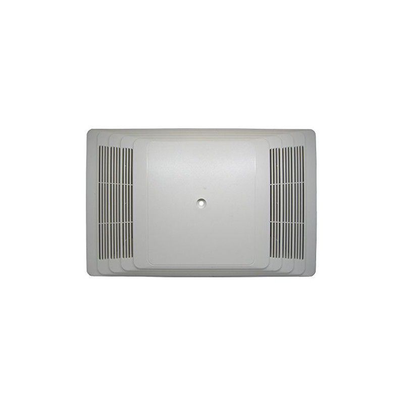 Broan S97013581 Bathroom Fan Cover Grille Assembly Kit, White