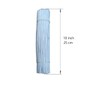 HHTHH 1000 pcs 10 inch White Cable Twist Ties Plastic