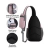 WATERFLY Sling Backpack Sling Bag Shoulder Backpack Shoulder Bag Adjustable