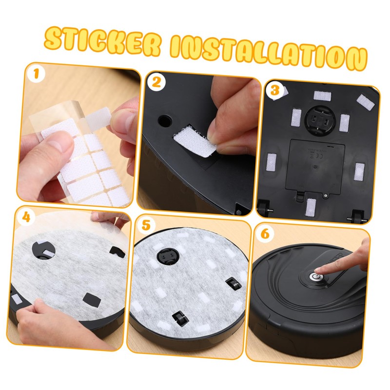 Tofficu Home Robot Vacuum Floor Cleaning Machine Suction Mopping Removal