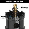1-9/16" (40mm) Tungsten Carbide Tip Hole Saw with Pilot Bit,