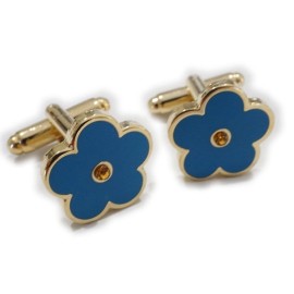 FORGET ME NOT Flower Freemason Master Masonic Suit Work CUFFLINKS Cuff Links