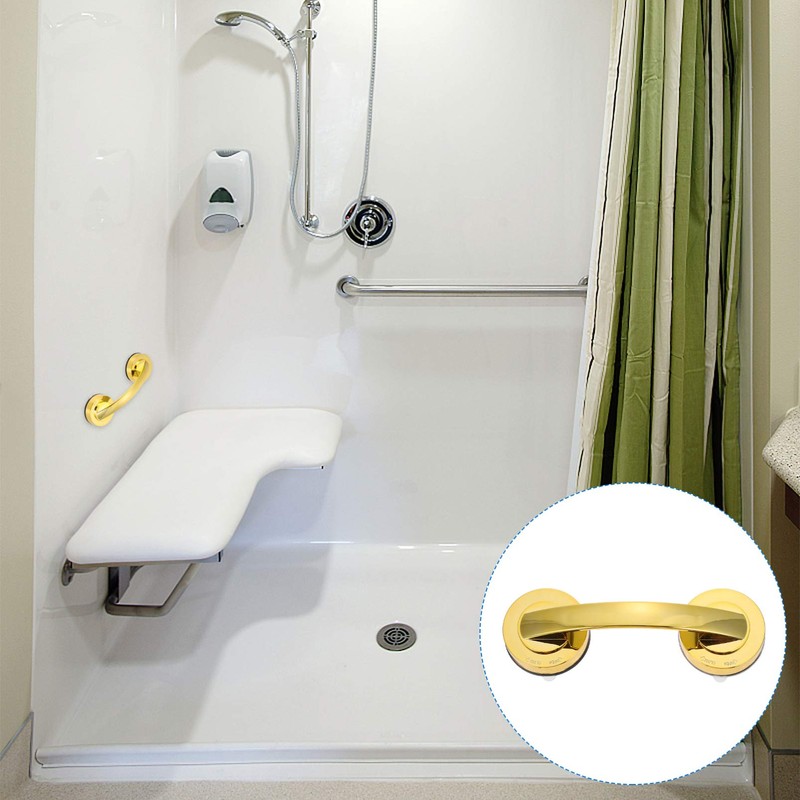 Zerodeko 1pc Suction Grab Bar for Bathroom Safety Non-Skid Bath