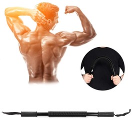 BRRNOO Power Exerciser - Shoulder Builder Spring Exercise for Chest and Bicep Blaster Flexibility - Arm Muscle Trainer and Forearm Strength Workout Equipment