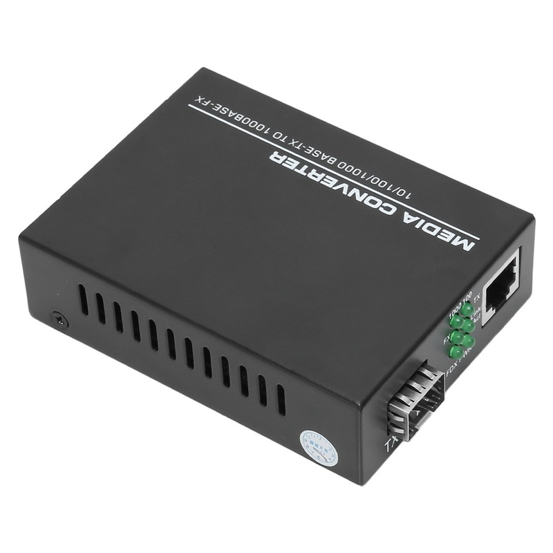 Media Converter Gigabit SFP to RJ45 10 100 1000Base TX
