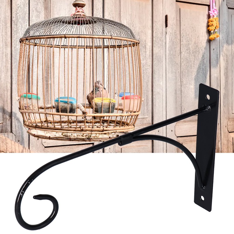 Hook Wall Bracket European Style Wrought Iron Wind Lantern Flower