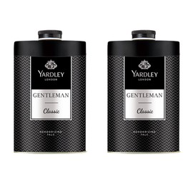 2 x 100g Yardley London Gentleman Classic Talcum Powder