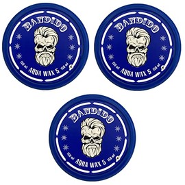 3x Bandido Hair Wax Blue Aqua Hair Wax – Hard Wax