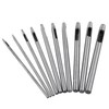 10 PCS 0.5mm-5mm Leather Hole Punch Set, Belt Hole Puncher