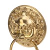 Door Knocker Chinese Style Animal Head Style Modelled Antique Brass