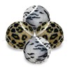 CAT DANCER Products Jungle Pattern Cat Balls, Interactive Cat Fetch