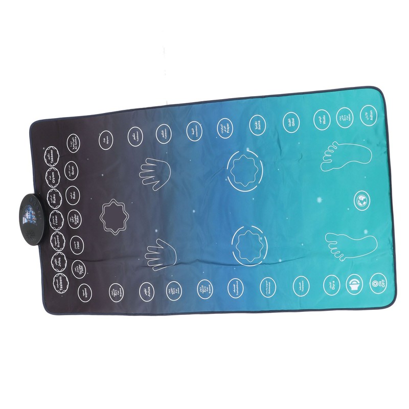 Electronic Muslim Prayer Mat 7 Languages Smart Touch Sensitive Educational