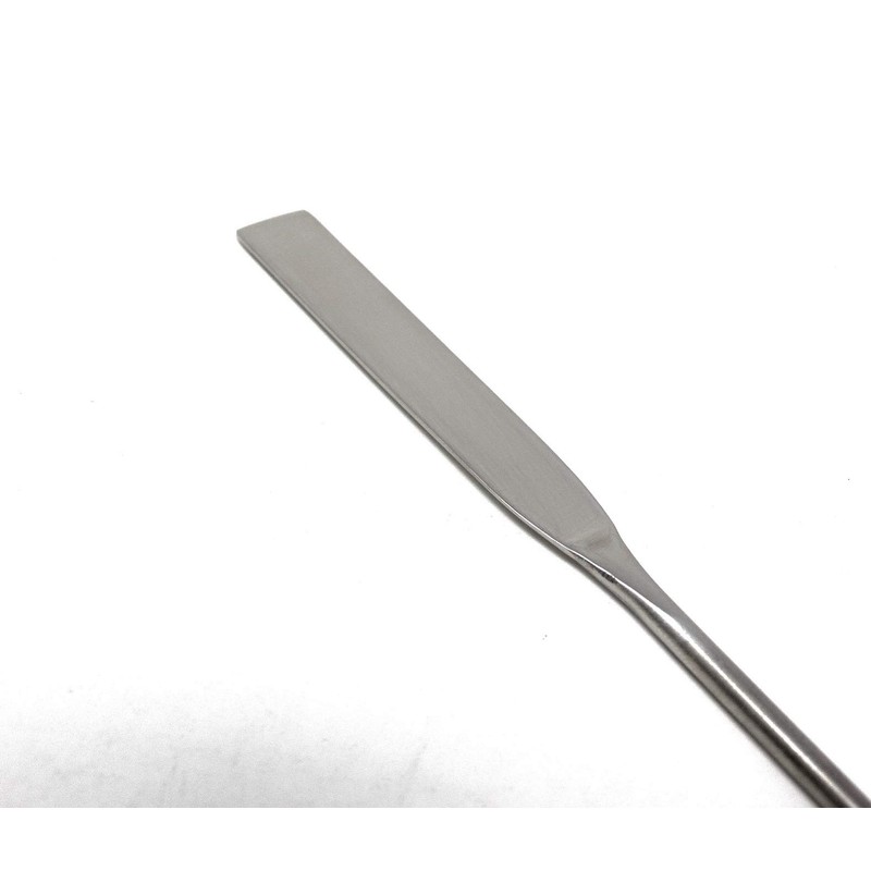 A2Z-DE007 Stainless Steel Double Ended Micro Lab Spatula Sampler, Square