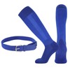 TRADERPLUS Baseball Belt and Socks Combo Set Adjustable Softball Tee