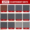 24 Pcs Sanding Sponge 800-1000 Grit, Washable & Reusable Sanding