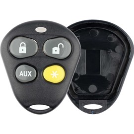 KeylessOption Keyless Entry Remote Control Starter Car Key Fob Case Shell Outer Cover Button Pads For Viper Automate Alarms …
