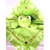 parable Kids Security Blanket Baby Critter Green Frog Christian Scripture