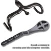 Gub692 Carbon Fibre Bicycle GPS Computer Handlebar Mount Extension Bracket