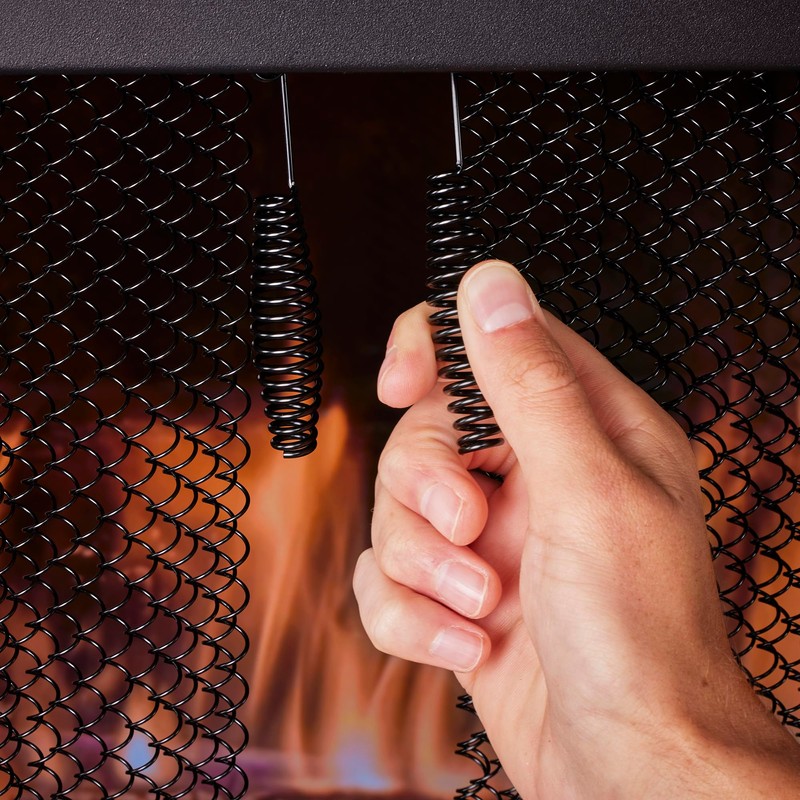 UniFlame, C-6826, 48 in. x 26 in. Fireplace Spark Screen,