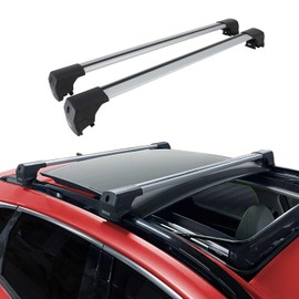 OMAC Roof Rack Cross Bars Luggage Carrier for Honda CR-V 2023-2025 Alu Gray 2 Pieces