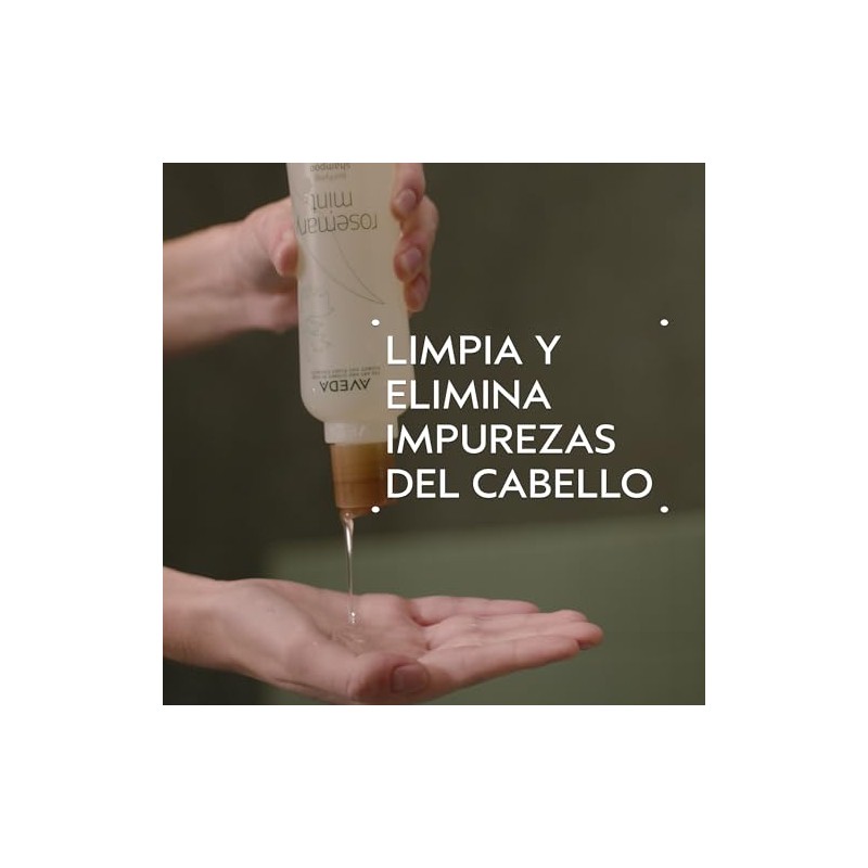 Aveda Rosemary Mint Purifying Shampoo | Exfoliante Limpiador