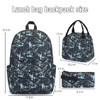 Lreneilu 3in1 School Backpacks for Boys Girls, kids Bookbag Set