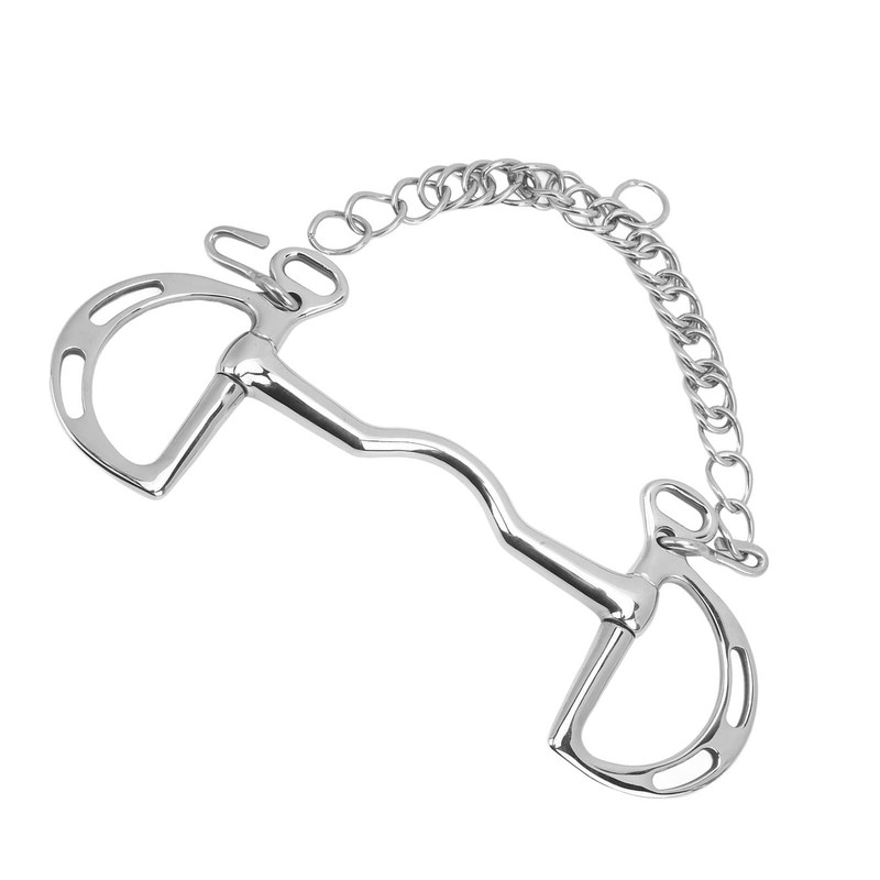 Horse Bit Stainless Steel Snaffle Bit Chain for Horse Mouth
