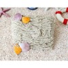 Decorative Fishing Net Wall Decor with Seashells Nautical Style Wall