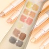 KYDA Dual-Ended Highlighting Eye Shadow Stick, 2-in-1 Liquid Eyeshadow Stick,