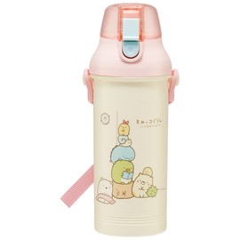 Skater PSB8RAG-A Children's Plastic Water Bottle, 27.7 fl oz (800 ml), Antibacterial, Sumikko Gurashi, Girls, Made in Japan