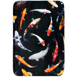 Koi Fish Soft and Comfy Small Throw Blanket, 30" x 40"