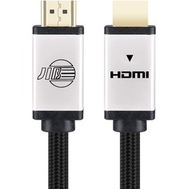 BOAACOUSTIC JIB Audiophile 4K HDMI Cable - 18Gbps High Speed with Ethernet, 4K@60Hz, 2160p, Black -16.4ft/5m