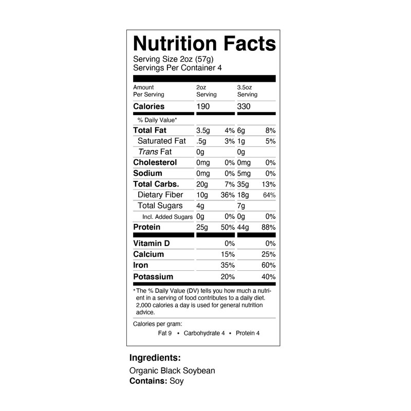 The Only Bean - Organic Black Bean Spaghetti Pasta -