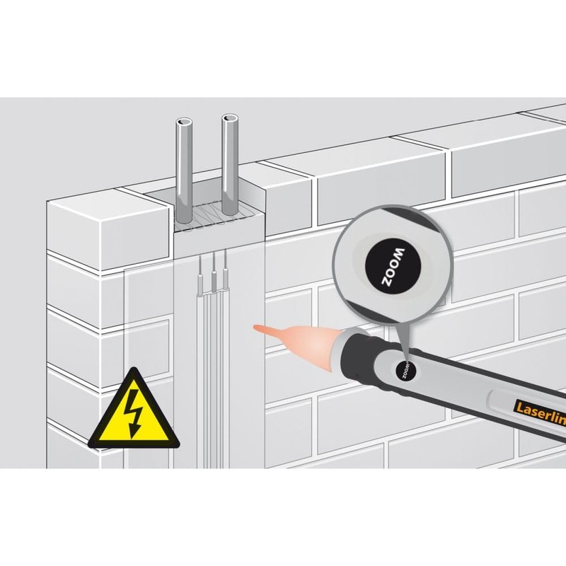 Laserliner ActiveFinder Plus 083.011A Voltage Tester Black White
