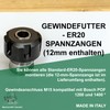Fraiser Spindle Compatible with POF 1200-1400 ER20 Vertical Milling Cutter