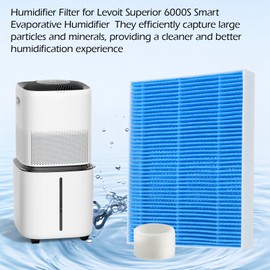 Dsyboko 8-Pack 6000S Humidifier Filters Compatible with Levoit LV6000S – Premium Replacement Evaporative Filters for Long-Lasting Moisture Performance