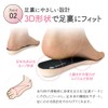 ACTIKA Foot Painful Tired, High Resilience, Marshmallow Insoles, Soft Enveloping