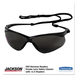 Ansell KleenGuard KCC 22516 Nemesis Readers Safety Glasses - Smoke Frame/Smoke Lens New