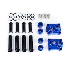 Pushrod Cover Lifter Block Cover For Harley Twin Cam Street Glide Road King Electra Glide Tri Ultra Dyna Fit Street Bob Softail Fatboy 99-17 (Touring 17-23 Softail 18-23）