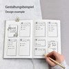 goldbuch Notizbuch Bullet Journal A5, oh lala, 200 Seiten Punktraster