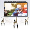 Docooler 84'' Portable Projector Screen HD 16:9 White 84 Inch
