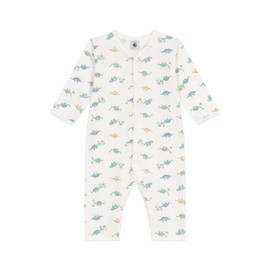Petit Bateau Baby A0CSQ Sleep Well Without feet, White/Multicolor, 3 Years