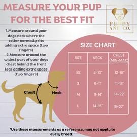 Cute Dog Harness, Reversible, No Pull Pet Vest with Leash Clip - Adjustable Soft Padded & Reflective - for XS Small Medium Large Girl Boy Dogs - for Most Breeds by Puppy and Co (Large, Sprinkles)