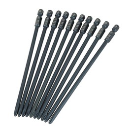 10 Pieces 150 mm Screwdriver Long Phillips Screwdriver Bits Set S2 1/4 Inch Hex Shank PH2 Magnetic Screwdriver Bits Set Tool