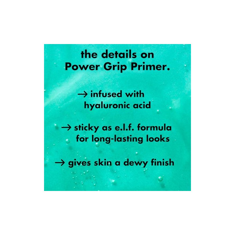 e.l.f. Cosmetics Power Grip Primer Prebase Tamaño Mini Ideal para
