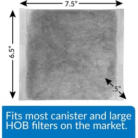 API Bio-Chem Zorb Aquarium Canister Filter Pouch Cleans Water 55 Gal Size 6