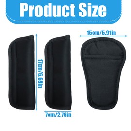 3 Stück Baby Sicherheitsgurt Schulterpolster, Gurtschutz Auto Sicherheitsgurt Schulterpolster, für Kinder Auto Gurtpolster für Autositze Und Kinderwagen