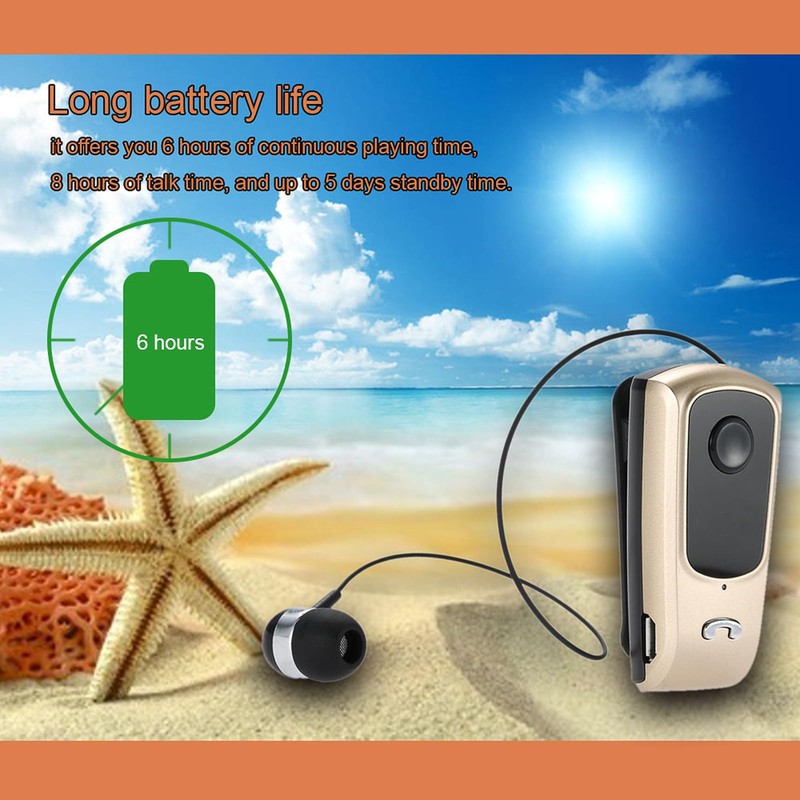 Docooler Stereo Kopfhörer F920 Wireless Bluetooth 4.0 Freisprech-Kopfhörer Vibrating Alert